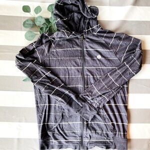 Volcom Men’s Greyish Blue Hoodie. Size Medium.